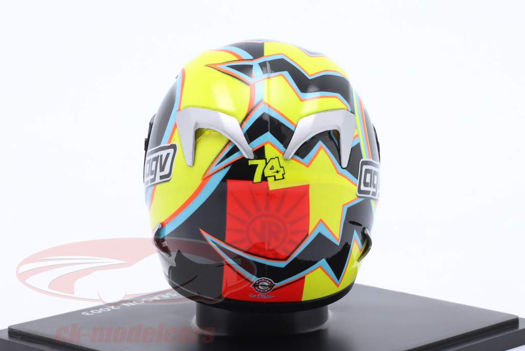 Valentino Rossi #46 MotoGP Weltmeister 2003 Helm 1:5 Spark Editions