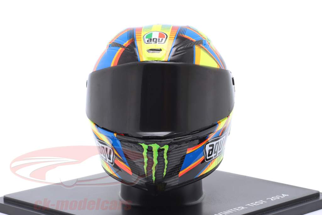 Valentino Rossi #46 inverno teste MotoGP 2014 capacete 1:5 Spark Editions