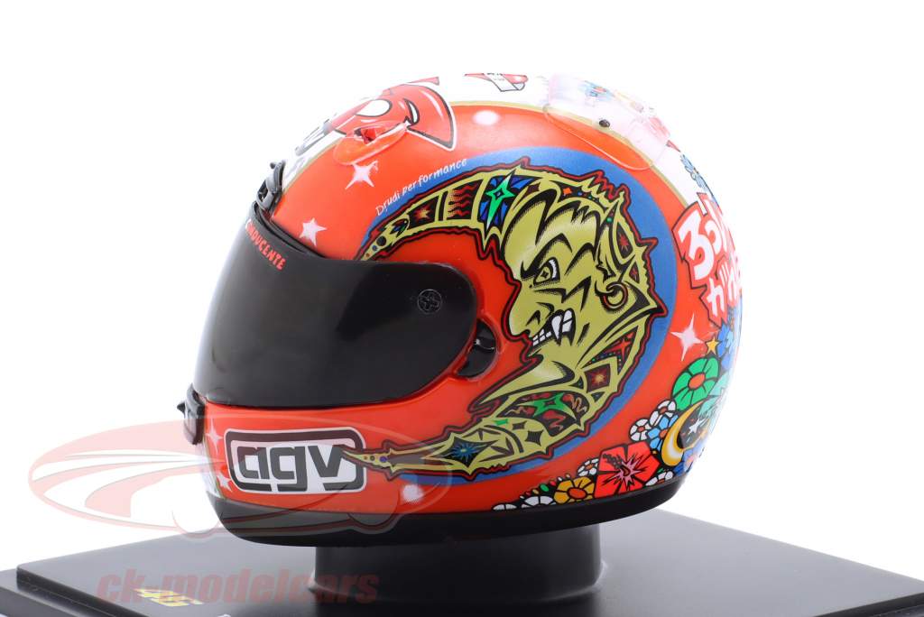 Valentino Rossi #46 Ganhador 250ccm 1998 capacete 1:5 Spark Editions