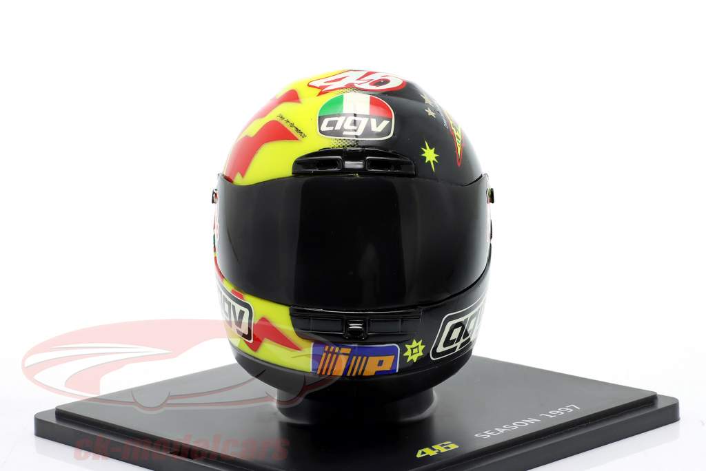 Valentino Rossi #46 Champion du monde 125ccm 1997 casque 1:5 Spark Editions