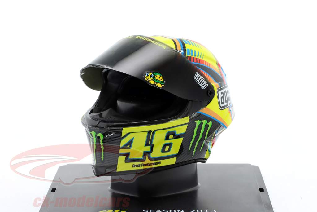 Valentino Rossi #46 MotoGP 2013 hjelm 1:5 Spark Editions
