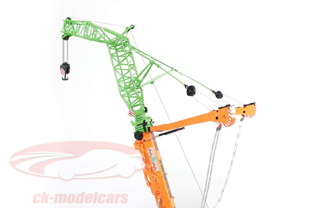 Liebherr LTM11200-9.1 Mobile crane MPM orange / green 1:50 NZG