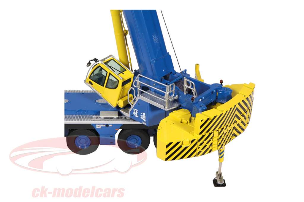 Liebherr LTM1250-5.1 Mobile crane Kwun Tung blue / yellow 1:50 NZG