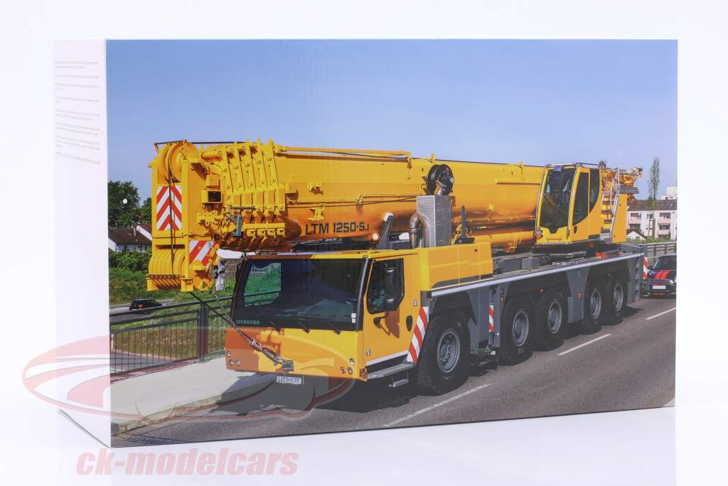 Liebherr LTM1250-5.1 Gru mobile Kwun Tung blu / giallo 1:50 NZG