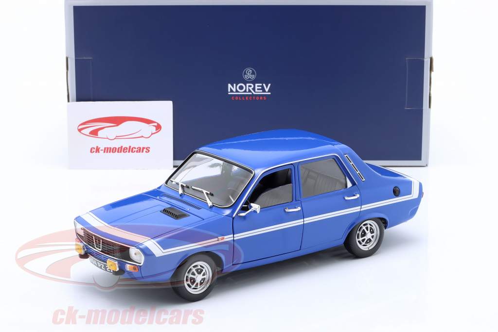 Renault 12 Gordini Byggeår 1971 blå 1:18 Norev