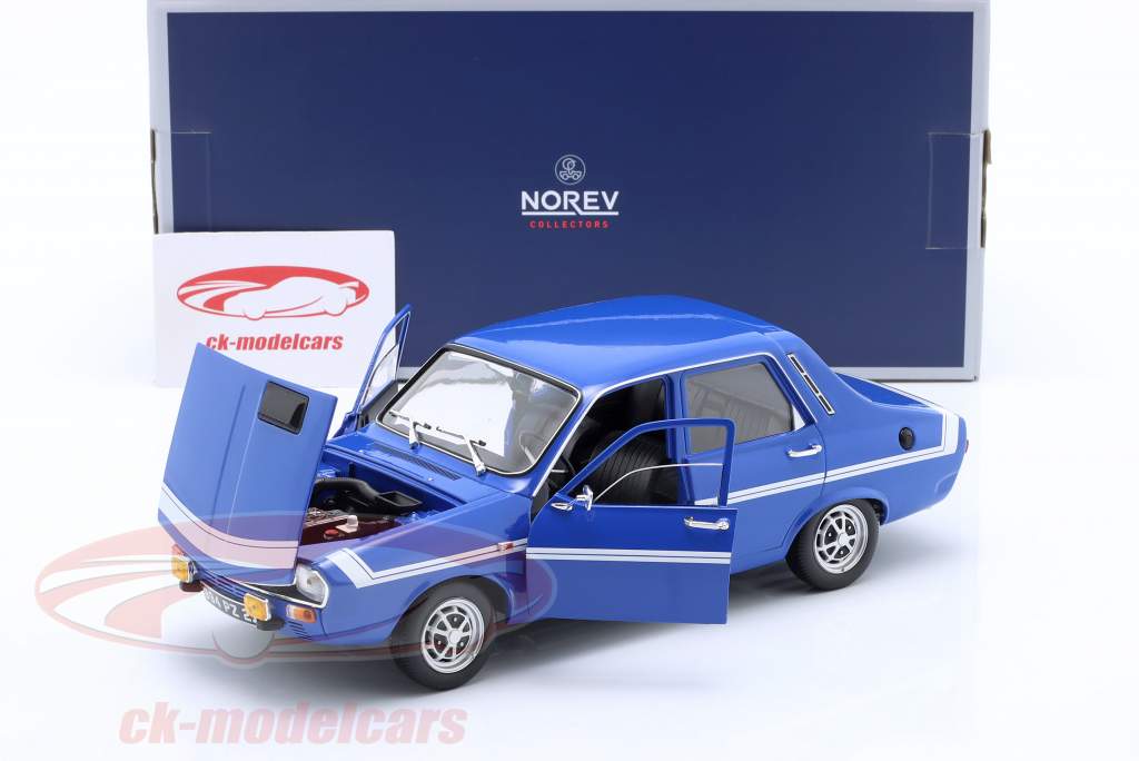 Renault 12 Gordini Année de construction 1971 bleu 1:18 Norev
