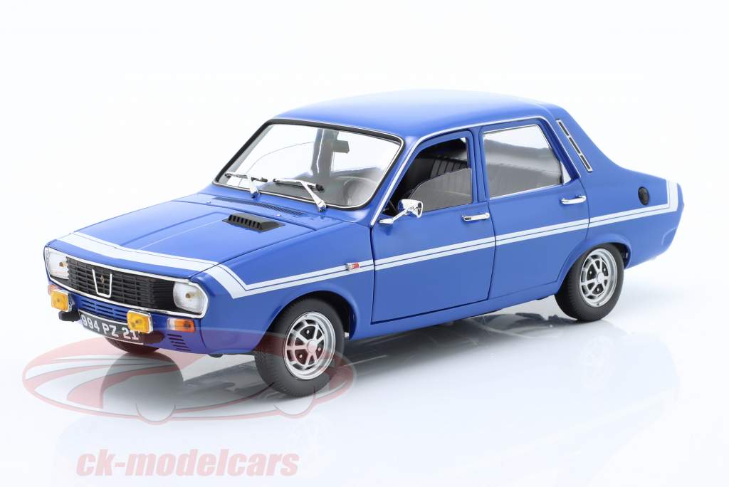 Renault 12 Gordini year 1971 blue 1:18 Norev
