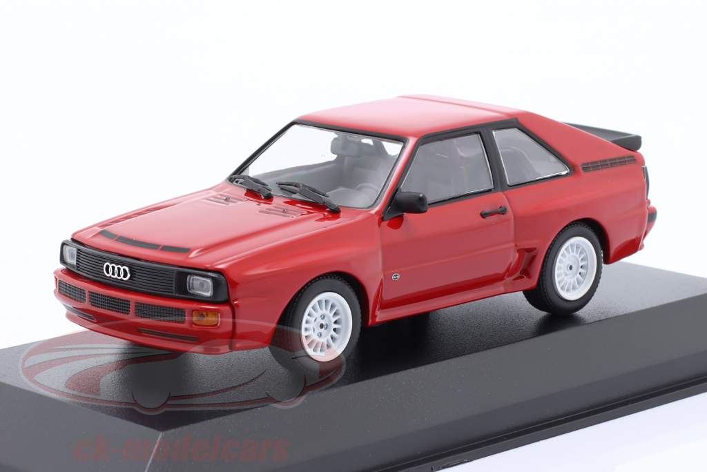 Audi Sport quattro Год постройки 1984 красный 1:43 Minichamps