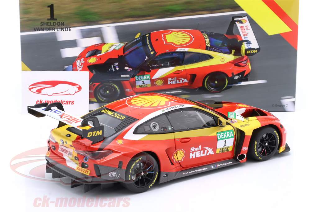 Minichamps 1:18 BMW M4 GT3 #1 DTM 2023 Sheldon van der Linde Team  