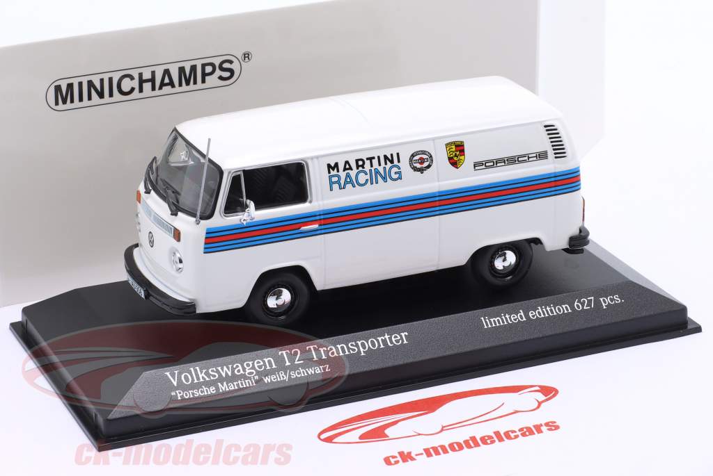 Minichamps 1:43 Volkswagen VW T2 Transporter Porsche Renndienst 