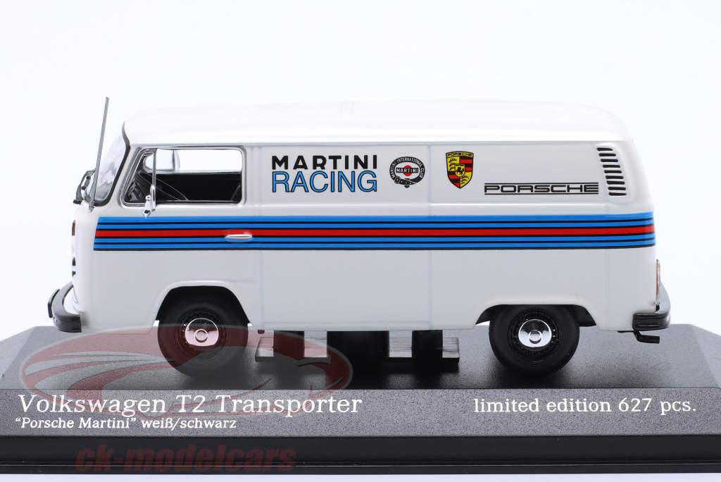 Minichamps 1:43 Volkswagen VW T2 Transporter Porsche Renndienst 