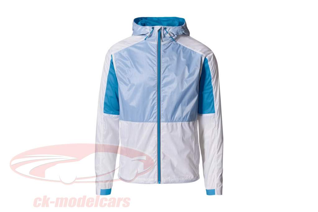 Porsche Ultralight jacket Taycan Collection white / blue