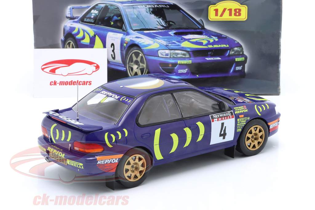	Subaru Impreza 555 #4 Sieger RAC Rallye 1995 McRae, Ringer 1:18 Altaya