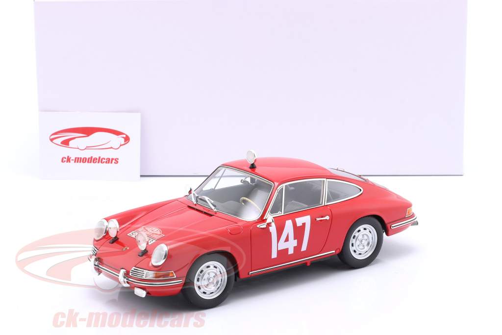 Porsche 911 S #147 5ème Rallye Monte Carlo 1965 Linge, Falk 1:18 Matrix