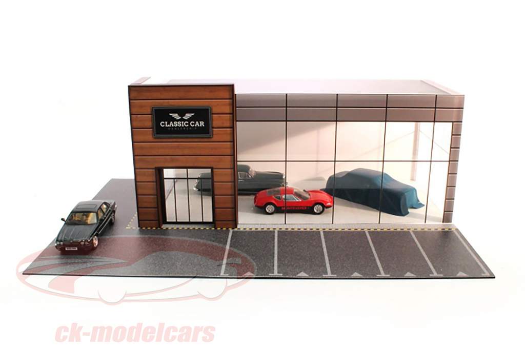 Kit de dioramas Showroom Classic Car 1:43 Matrix