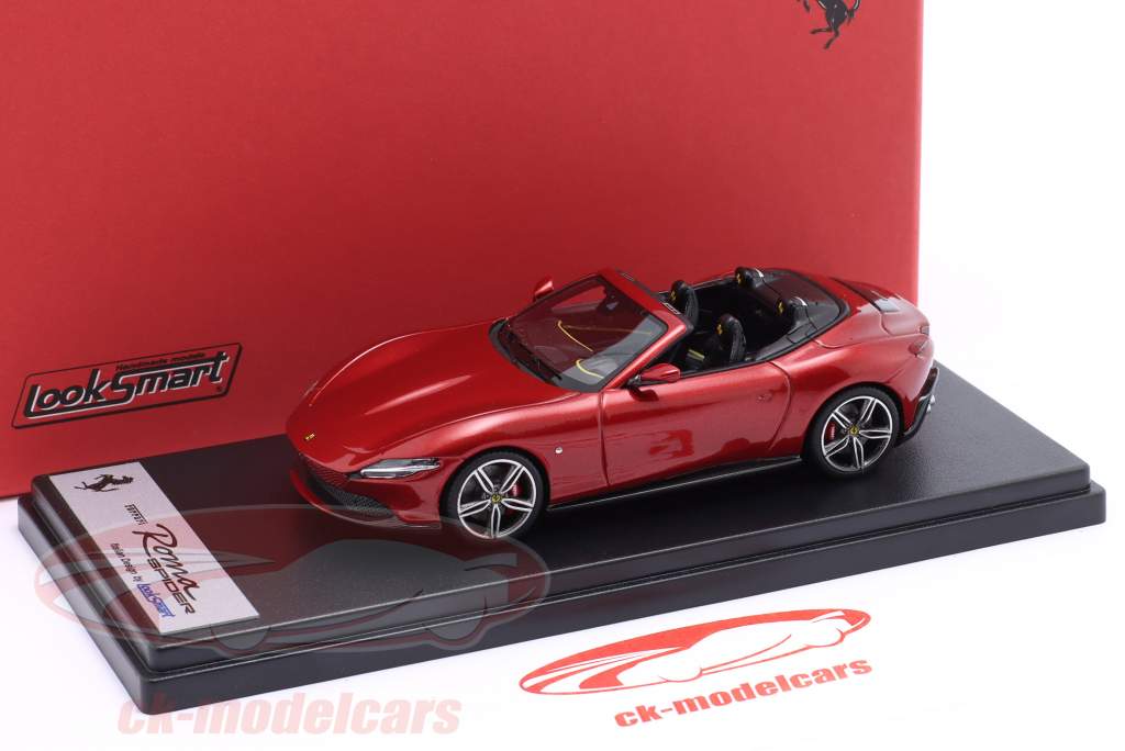 Ferrari Roma Spider Año de construcción 2023 Imola rojo 1:43 LookSmart