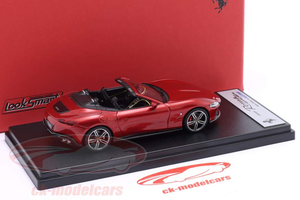 Ferrari Roma Spider Bouwjaar 2023 Imola rood 1:43 LookSmart