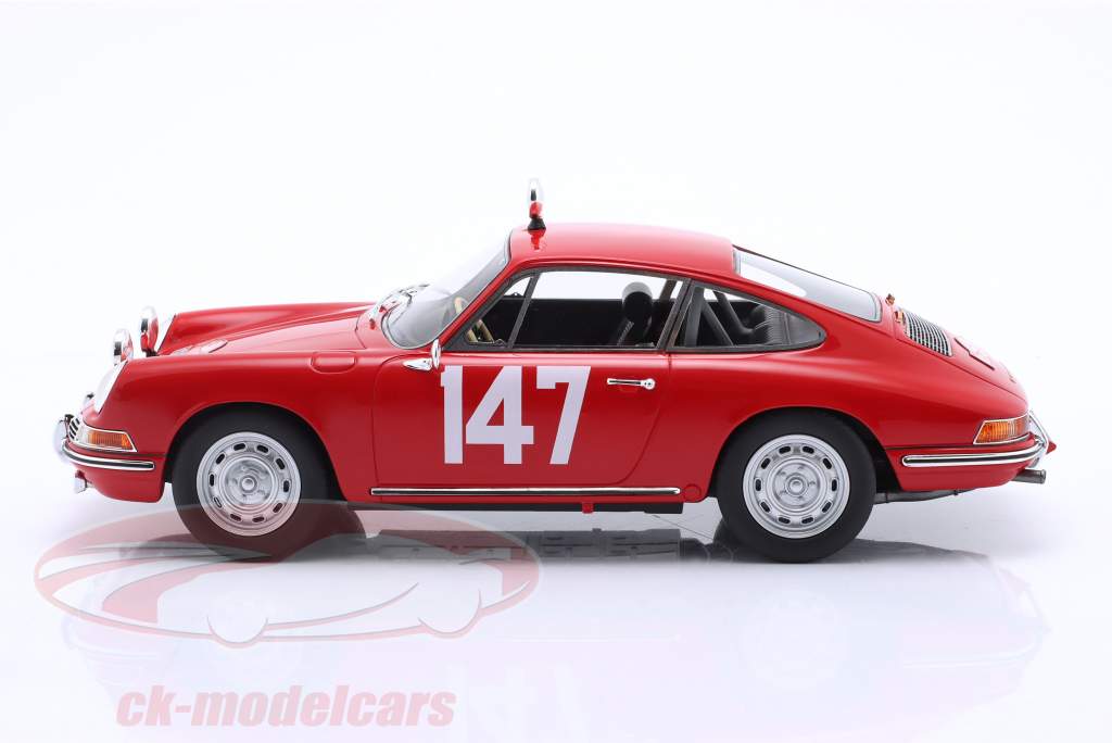 Porsche 911 S #147 5° Rallye Monte Carlo 1965 Linge, Falk 1:18 Matrix