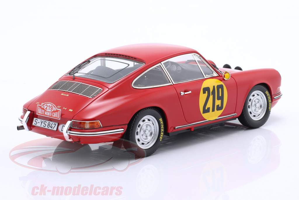 Porsche 911 S #219 3er Rallye Monte Carlo 1967 Elford, Stone 1:18 Matrix