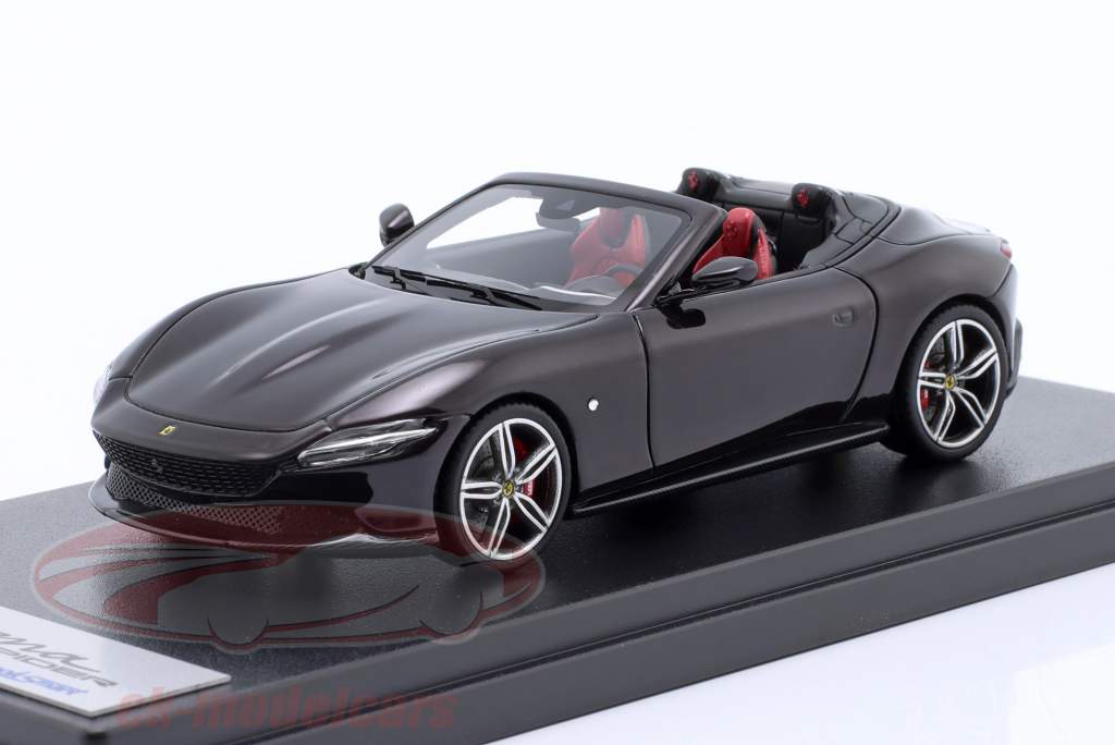 Ferrari Roma Spider Baujahr 2023 schwarz 1:43 LookSmart