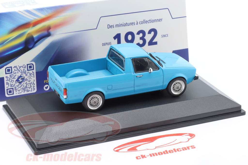 Volkswagen VW Caddy (14D) Pick-Up blue 1:43 Solido