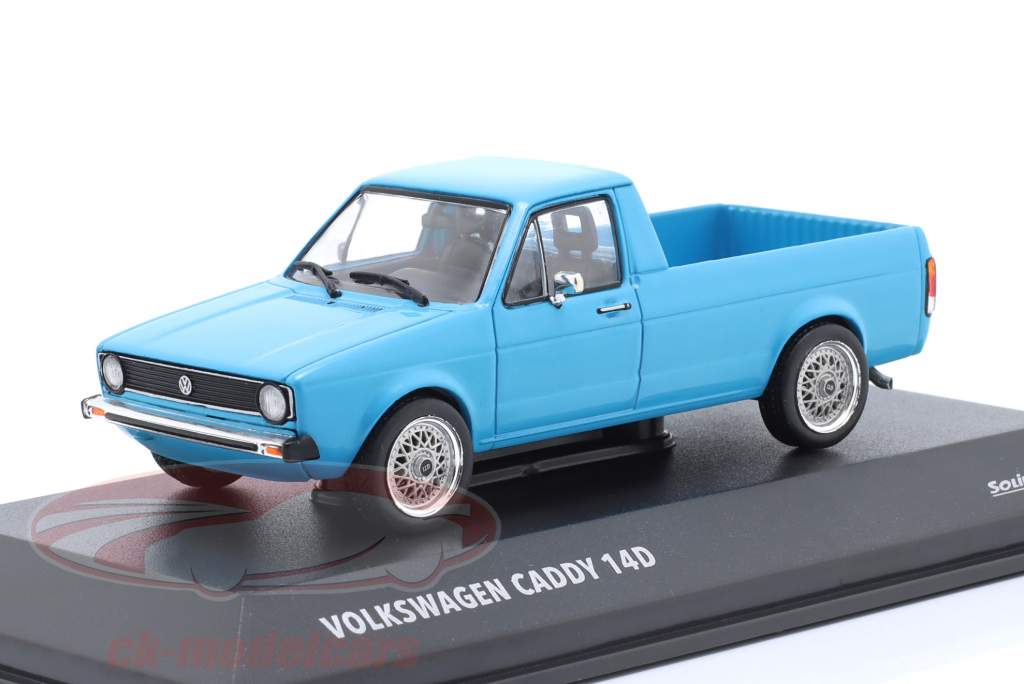 Volkswagen VW Caddy (14D) Pick-Up blue 1:43 Solido