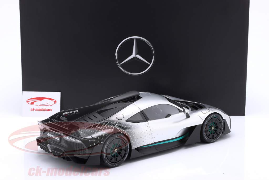 Mercedes-Benz AMG ONE (C298) высокотехнологичный серебро 1:12 NZG