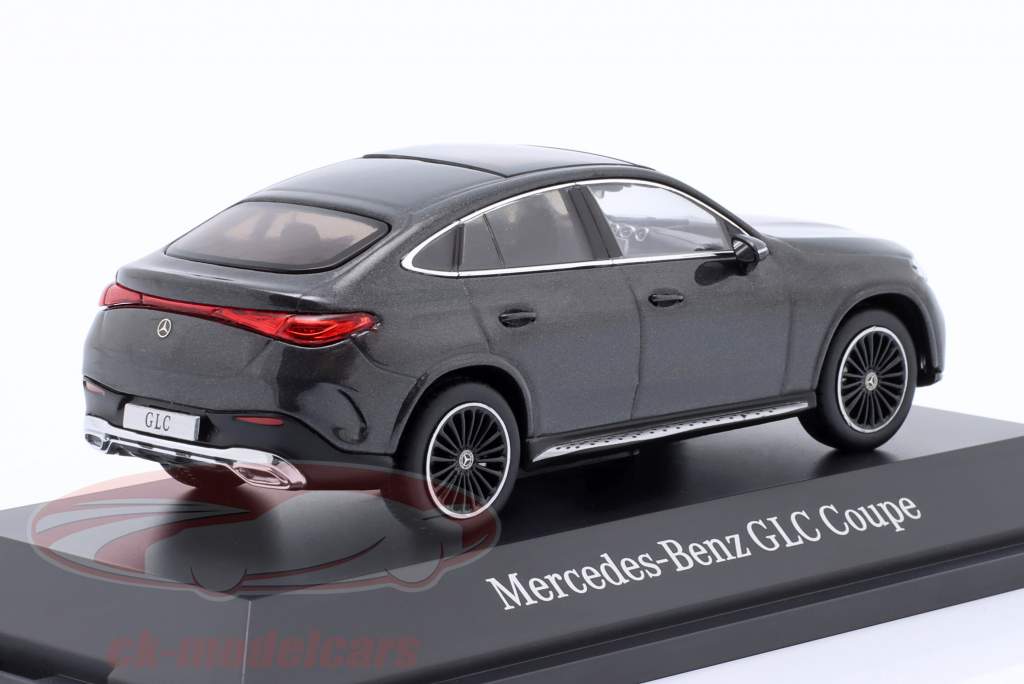 Mercedes-Benz GLC Coupe (C254) grafietgrijs 1:43 iScale
