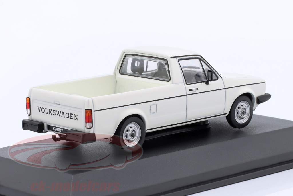Volkswagen VW Caddy (14D) Pick-Up bianco 1:43 Solido