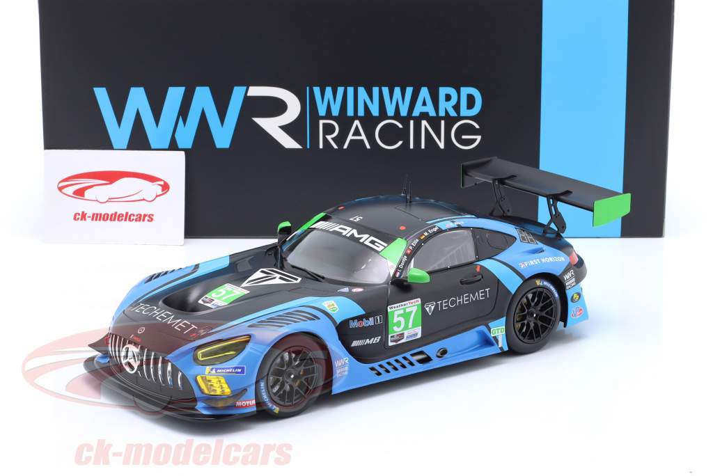 Mercedes-AMG GT3 #57 победитель класс ГТД 24h Daytona 2021 Winward Racing 1:18 Ixo