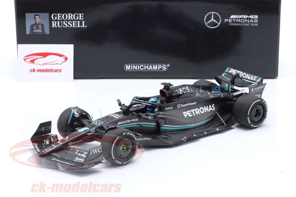 G. Russell Mercedes-AMG F1 W14 #63 Austrália GP Fórmula 1 2023 1:18 Minichamps