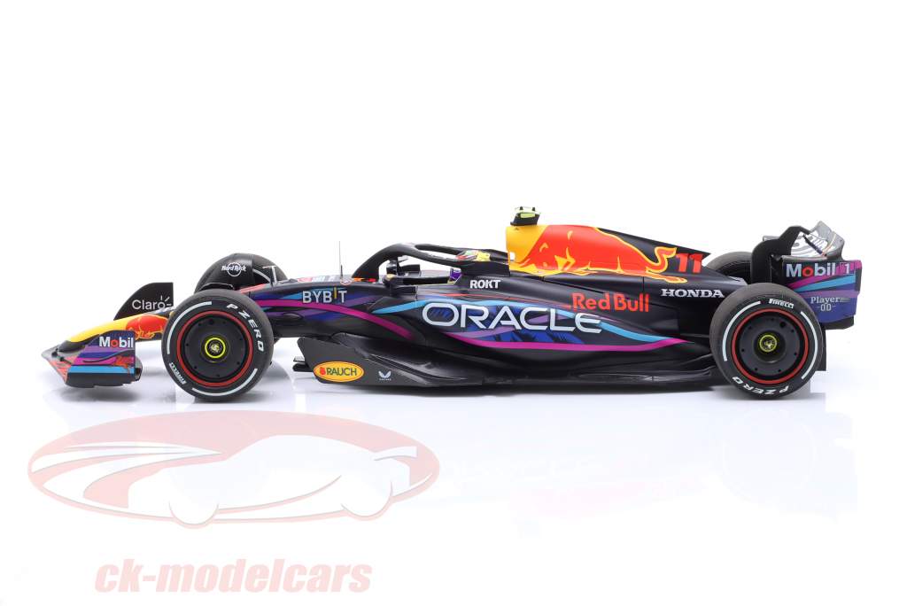 Sergio Perez Red Bull RB19 #11 2-й Майами GP формула 1 2023 1:18 Minichamps