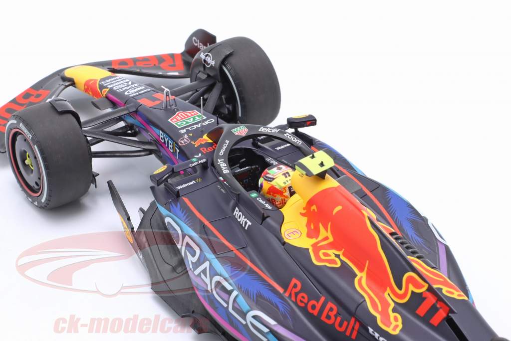 Sergio Perez Red Bull RB19 #11 2 Miami GP formel 1 2023 1:18 Minichamps
