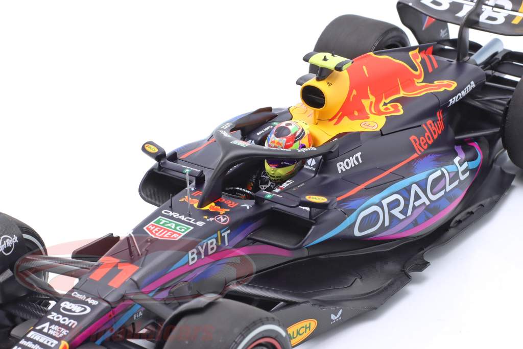 Sergio Perez Red Bull RB19 #11 2do miami GP fórmula 1 2023 1:18 Minichamps