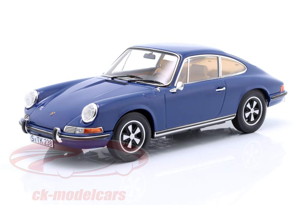 Porsche 911 S Ano de construção 1969 ossi azul 1:18 Norev