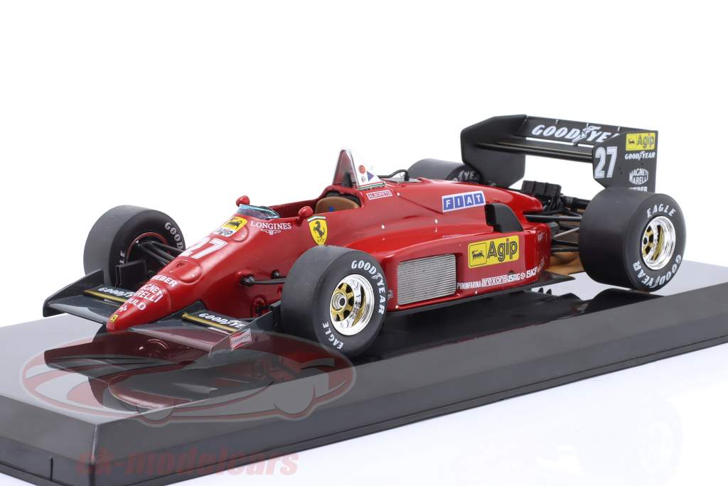 M. Alboreto Ferrari 156/85 #27 gagnant Allemagne GP formule 1 1985 1:24 Premium Collectibles