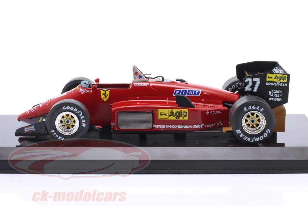 M. Alboreto Ferrari 156/85 #27 ganador Alemania GP fórmula 1 1985 1:24 Premium Collectibles