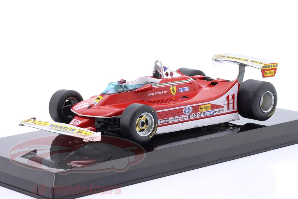 J. Scheckter Ferrari 312T4 #11 winnaar Italië GP Wereldkampioen F1 1979 1:24 Premium Collectibles