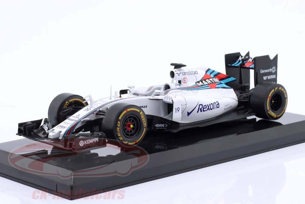 F. Massa Williams FW37 #19 3er Italia GP fórmula 1 2015 1:24 Premium Collectibles