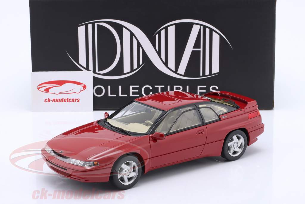 Subaru SVX 建設年 1991 Barcelona 赤 1:18 DNA Collectibles