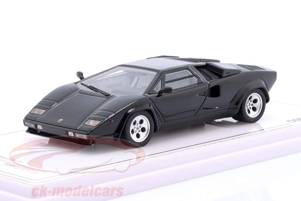 Lamborghini Countach 5000S 黑色的 1:43 TrueScale