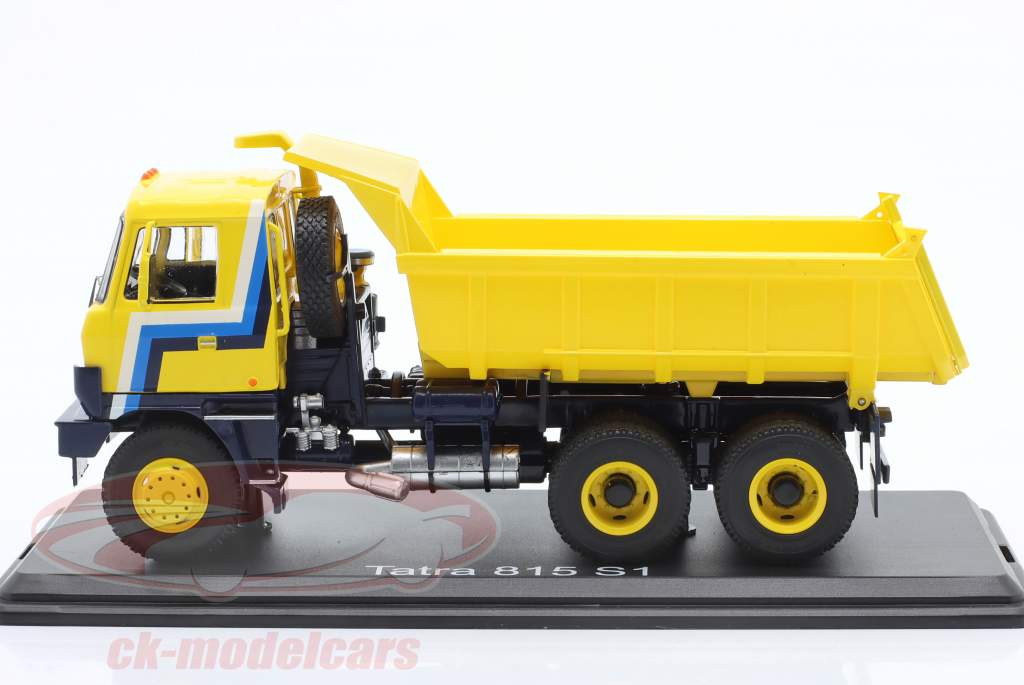 Tatra 815 S1 Camión de la basura amarillo 1:43 Premium ClassiXXs
