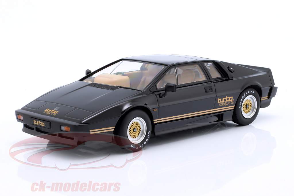 Lotus Esprit Turbo year 1981 black 1:18 KK-Scale