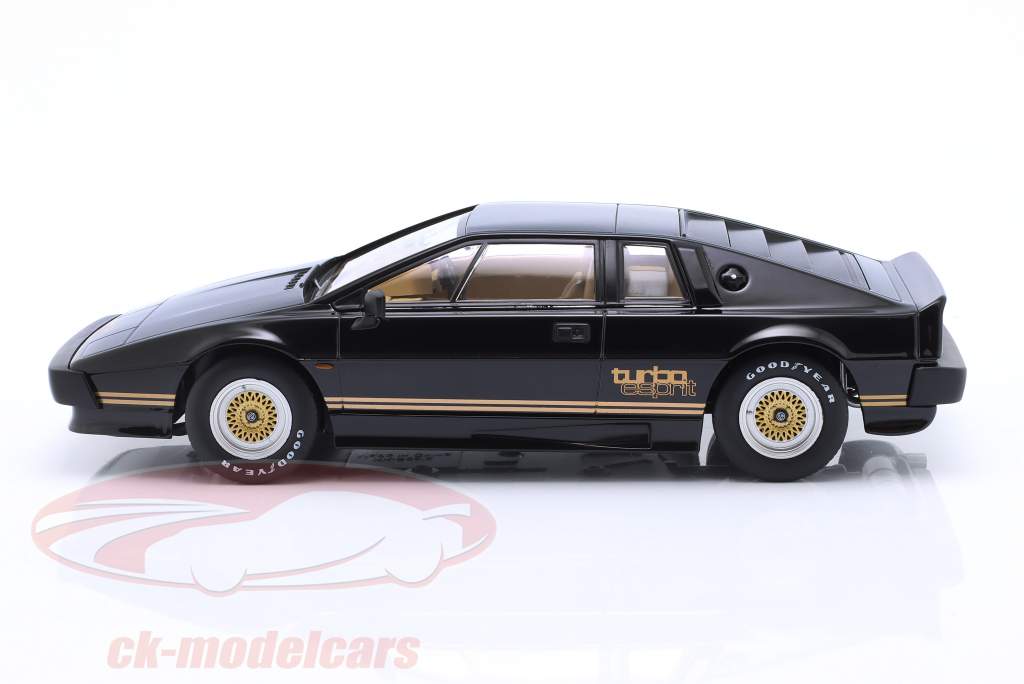 Lotus Esprit Turbo year 1981 black 1:18 KK-Scale