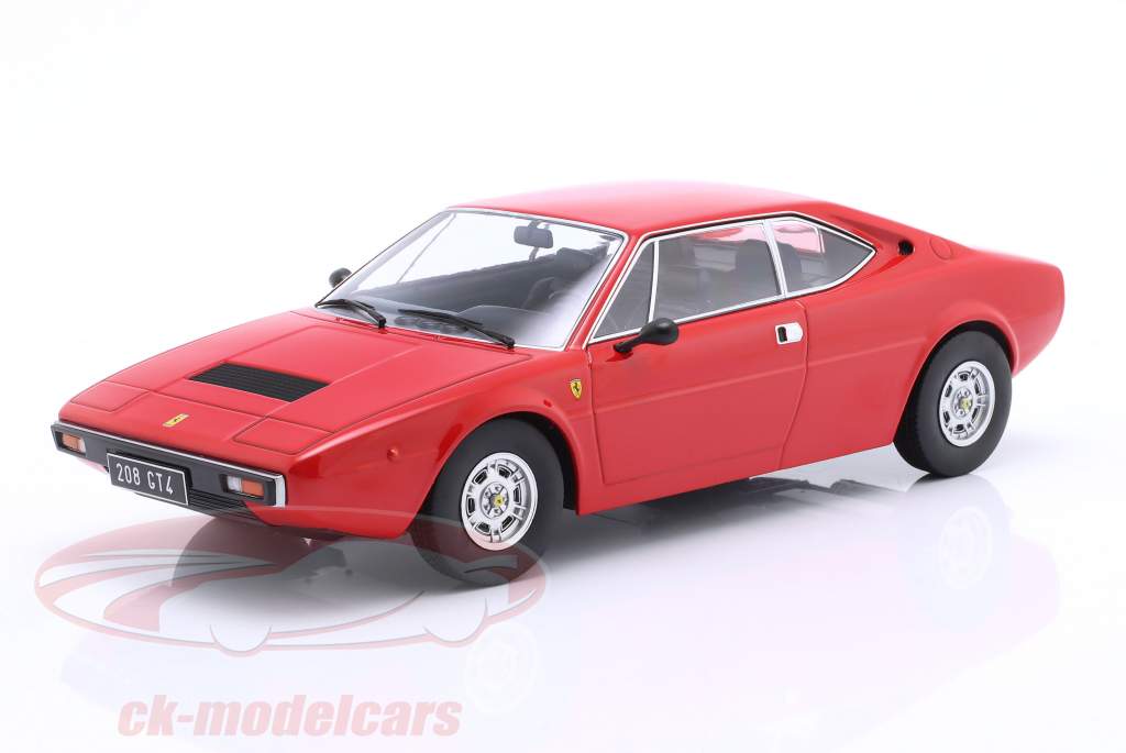 Ferrari 208 GT4 year 1975 red 1:18 KK-Scale
