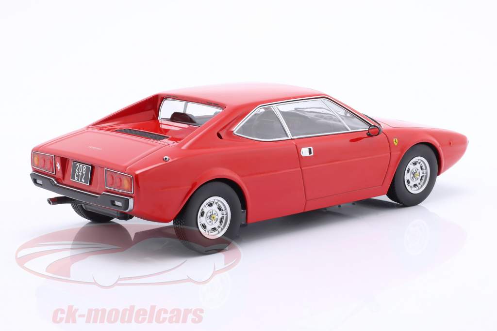 Ferrari 208 GT4 Anno di costruzione 1975 rosso 1:18 KK-Scale
