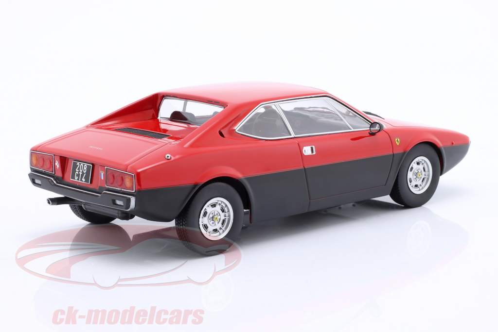 Ferrari 208 GT4 Construction year 1975 red / black frosted 1:18 KK-Scale