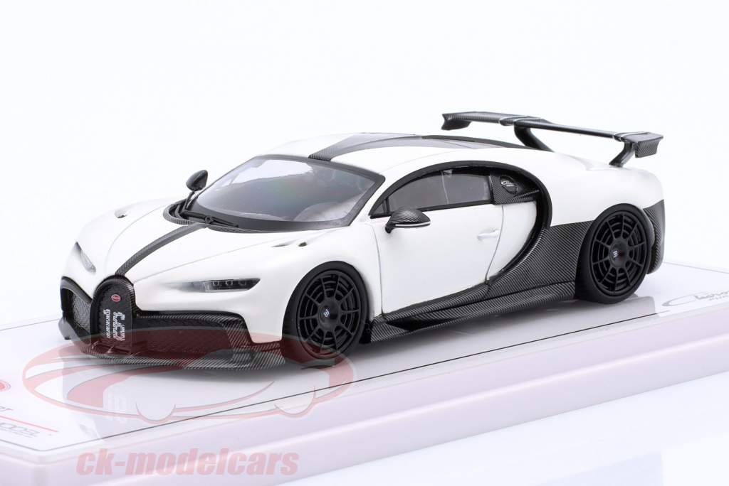 Bugatti Chiron Pur Sport Baujahr 2021 weiß 1:43 TrueScale