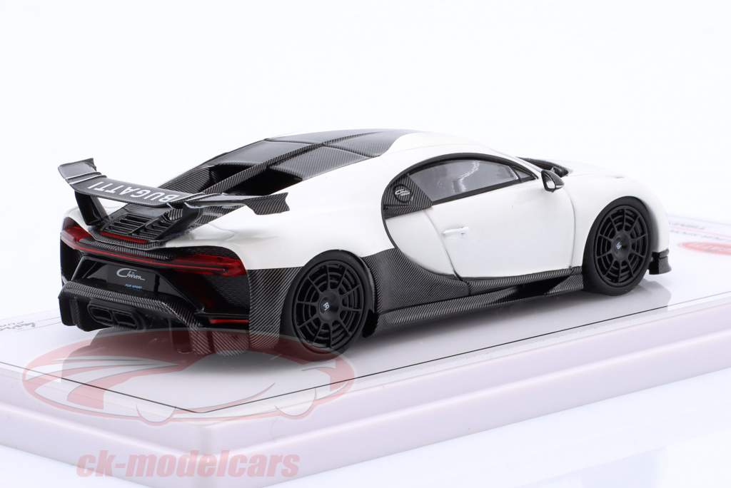 Bugatti Chiron Pur Sport Byggeår 2021 hvid 1:43 TrueScale