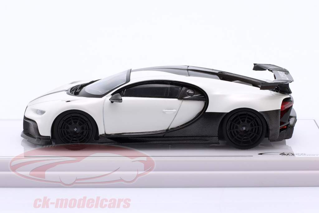 Bugatti Chiron Pur Sport year 2021 white 1:43 TrueScale